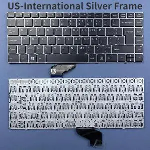 Aomoproing  US Keyboard Laptop Keyboard For ECS SP40LC 82-382PXE2008 2127036315H