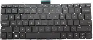 Aomoproing  Laptop Keyboard For HP 11-K000 HPM14K33US-442 Without Frame Black United States