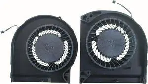 Aomoproing Gpu and Cpu cooling fan for DELL Alienware 13 R3 ALW13E EG50060S1-C300-S9A