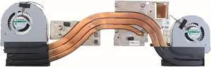Aomoproing Cooling fan for Heatsink Dell Precision M7710 NV Graphics Card 055MXD 55MXD