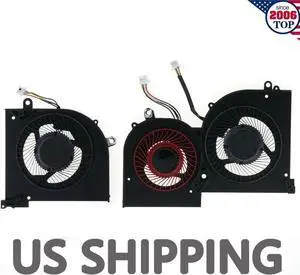 Aomoproing Gpu and Cpu cooling fan for MSI GS65 Stealth GS65V R MS-16Q2