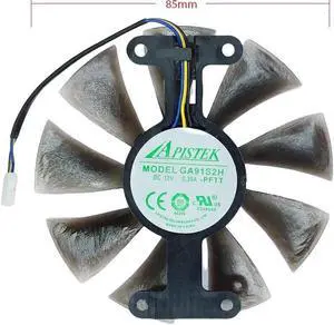 Aomoproing GPU cooling fan for Galax Gece GTX950 GTX960 GTX 1