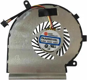 Aomoproing Gpu and Cpu cooling fan for MSI GE62 2QD GE62 2QE GE72 PE60 PE70 GL62 3 PIN