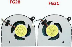 Aomoproing Gpu and Cpu cooling fan for Acer V Nitro VN7-591 VN7-591G 4 wire radiator