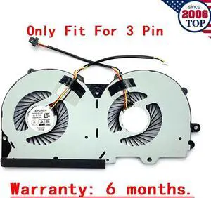 Aomoproing GPU cooling fan for Clevo P950 P950HR P950ER T97 T96E T800 3Pin