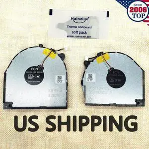 Aomoproing Gpu and Cpu cooling fan for Lenovo Legion Y7000 Y530 Y530-15ICH Y530-15ICH-1060
