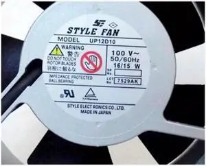 New STYLE FAN UP12D10 100V 0.16A cooling fan