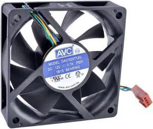 DA07020T12U 70mm fan 7020 70x70x20mm 7cm 12V 0.70A Computer CPU 4-wire 4pin PWM air volume cooling fan