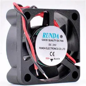 RUNDA 3cm 3010 30x30x10mm 30mm fan 24V 0.10A micro charger power cooling fan RUNDA 3cm 3010 30x30x10mm 30mm fan 24V 0.10A micro charger power cooling fan