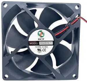 for DD92DBVM-012 DC12V 0.16A Fan - 9025 9CM 2-Wire Cooling Fan 90X90X25MM