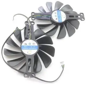 CF1010U12S TYD10010M12LPA 12V 0.45A 95mm VGA Fan for RX6600 8GB Starry Sky Graphics Card Cooling Fan 4Pin