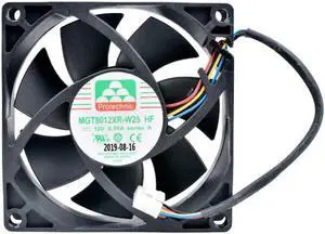 MGT8012XR-W25 8cm 80mm fan 80x80x25mm DC12V 0.39A 4pin Cooling fan for chassis CPU