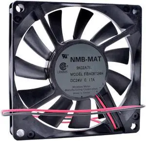 FBA08T24H 8cm 8015 80x80x15mm 80mm fan DC24V 0.17A Server power inverter cooling fan