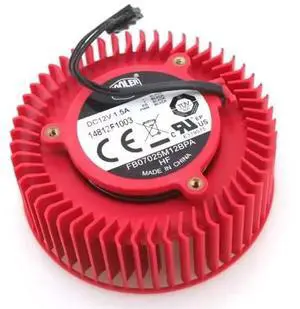 FB07025M12BPA 7025 65mm 12V 1.5A 4 Pin Video Card Cooler Fan for Radeon R9-270X R9 270 270X Graphics Card Cooling Fan