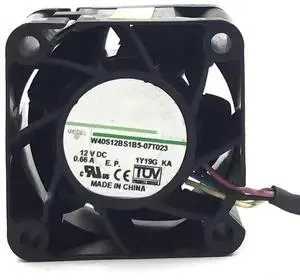 for 4CM Violent Fan 4028 12V 0.66A Cooling Fan W40S12BS1B5-07T023 for 4CM Violent Fan 4028 12V 0.66A Cooling Fan W40S12BS1B5-07T023