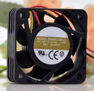 for DA04015B12L 12V 0.21A 4015 4CM cm 3-Wire Double Ball Silent Cooling Fan for DA04015B12L 12V 0.21A 4015 4CM cm 3-Wire Double Ball Silent Cooling Fan