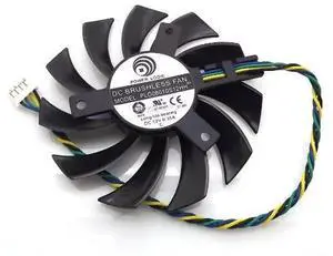PLD08010S12HH 12V 0.35A 75mm 4Pin for R6750 HD6750 DDR5.DX11 HD5750 Graphics Card Cooling Fan