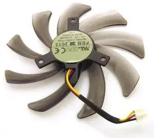 T129215SM-3Pin 95mm 12V 0.25A for GVN550WF2 N56GOC R667D3 R777OC Graphics Card Cooling Fan