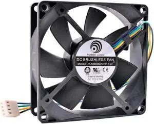 PLA08025S12HH-1-LV 8cm 8025 80mm fan 12V 0.50A Computer CPU 4pin PWM cooling fan