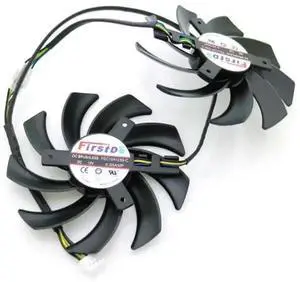 2pcs/lot FDC10H12S9-C 86mm 0.35A 4Pin Video Card Fan for GTX1080 GTX1070 GTX1060 Graphics Card Cooling Fan