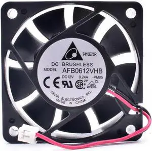 AFB0612VHB 6cm 6015 60x60x15mm 60mm fan 12V 0.24A power transformer ball cooling fan