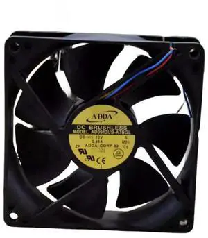 AD0912UB-A7BGL 12V 0.45A 9225 Cooling Fan, 92X92X25MM 4-Wire