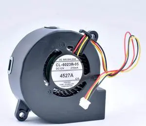CL-6023R-05 60x60x23mm 60mm fan DC12V 210MA 4527A Turbo blower cooling fan suitable for projectors and retrofit cooling CL-6023R-05 60x60x23mm 60mm fan DC12V 210MA 4527A Turbo blower cooling fan suitable for projectors and retrofit cooling