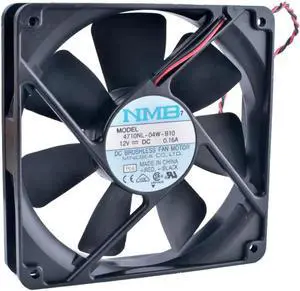4710NL-04W-B10 12cm 120mm fan 12025 12V 0.16A Computer chassis power double ball bearing mute cooling fan