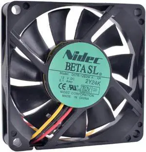 D07R-12B2M 7cm 7015 70mm fan 12V 0.10A Double ball bearing computer CPU radiator cooling fan
