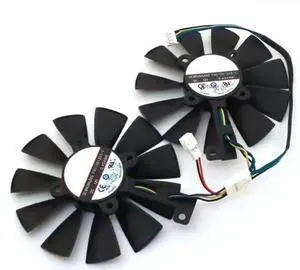 2pcs/lot FDC10U12S9-C 12V 0.45A 87mm VGA Fan for GTX1060 GTX1070 EX RX580 570 470 Graphics Card Cooler Cooling Fan 2pcs/lot FDC10U12S9-C 12V 0.45A 87mm VGA Fan for GTX1060 GTX1070 EX RX580 570 470 Graphics Card Cooler Cooling Fan