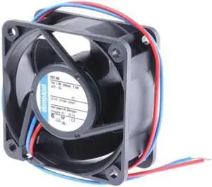 Ebmpapst 622HH cooling fan, size 60 x 60 x 25mm 12 V DC, air flow 56m3/h, 8200rpm