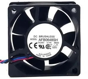 for 6025 AFB0648SH 48V 0.17A 6CM Inverter Silent Cooling Fan