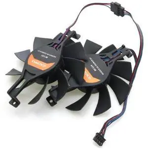 2pcs/Lot 12V VGA Fan for GTX1050TI GTX950 GTX960 GTX970 Graphics Card Cooling Fan 4Wire 4Pin 2pcs/Lot 12V VGA Fan for GTX1050TI GTX950 GTX960 GTX970 Graphics Card Cooling Fan 4Wire 4Pin