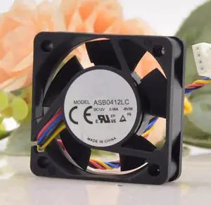 for ASB0412LC 4CM 12V 0.06A 4015 4-Wire Ultra Quiet Cooling Fan