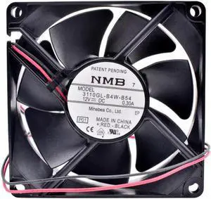 3110GL-B4W-B54 80mm fan 80x80x25mm 8cm 8025 12V 0.30A power switch chassis repair replacement cooling fan 3110GL-B4W-B54 80mm fan 80x80x25mm 8cm 8025 12V 0.30A power switch chassis repair replacement cooling fan
