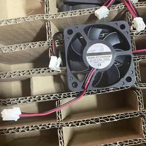 DC12V 0.13A HTD05010D12M 5010 5cm 2-Wire Ball Bearing Cooling Fan