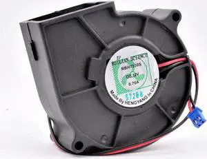 RBH7530S 75mm 75x75x30mm DC12V 0.70A 2 lines turbo blower blower cooling fan with high air volume