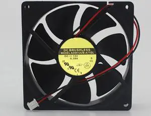 for AD0912UB-A71GL 12V 0.39A 4.68W 38DB 92X92X25MM 2 -Wire Cooling Fan