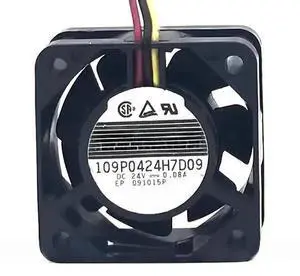 for 4015 109P0424H7D09 24V 0.08A 3-Wire Inverter Cooling Fan