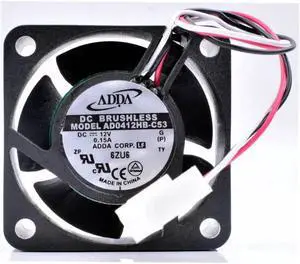 AD0412HB-C53 4cm 4020 40mm fan DC12V 0.15A 3 line switch power supply small cooling fan AD0412HB-C53 4cm 4020 40mm fan DC12V 0.15A 3 line switch power supply small cooling fan