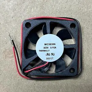 DC5V 0.112A MC36306 3006 3cm 2-Wire Ultra-Thin Silent Cooling Fan