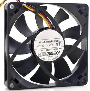 for PV801512MSPF0A 12V 0.40A 8015 8cm high Airflow Cooling Fan