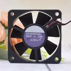 for 6015 5V 1.2W 6cm KD0506PHB3 Hard Disk Recorder USB Cooling Fan