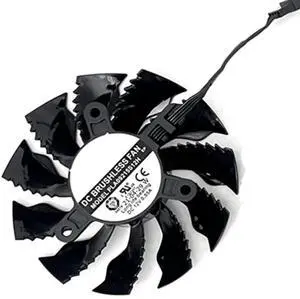 82mm Graphics Card Cooling Fans Suitable forGigabyte RTX 2070 2070S 2080 2080S 2080Ti Gaming WINDFORCE Series Desktop PLA09215S12H 82mm 12V 0.55A 4Pin GPU Fan (Fan-A)