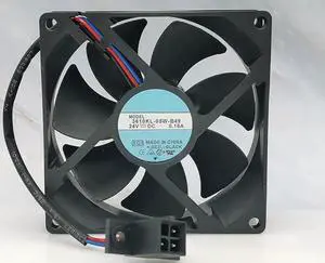 for 3610KL-05W-B49 24V 0.16A 3.84W 2850RPM 47.6CFM 37.5DBA 92X92X25MM 3-Wire Cooling Fan