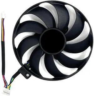 Graphics Card Cooling Fan Replacement forASUS ROG Strix RX 5700 5700XT 5600XT Gaming RTX 2070S 2080 2080S 2080Ti R Series FDC10H12S9-C 87mm 12V 0.35A 7Pin Video Card Cooler Fans GPU Fan (Fan-B)