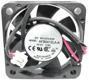 DC12V 0.06A AFB0412LA-A 4010 4cm 2-Wire Ultra-Quiet Cooling Fan