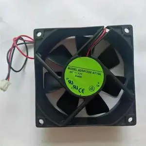 DC12V 0.45A AD0812UX-A71GL 8025 8cm 2-wire dual ball bearing chassis cooling fan
