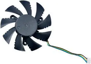 75mm diameter 42mm hole pitch 12V 4pin cooling fan for Colorful GTS450 GT630 Netcom GTX650