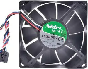 M35291-35 9038 12V 2.3A 4-wire 5pin GX280 Dimension 4700 double ball bearing air volume server cooling fan